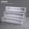 Soporte de Exhibición Transparente de Acrílico para Pasadores de Cabello, Caja de Almacenamiento de Accesorios para el Cabello Estilo Antiguo, Joyería Hanfu, Estante de Exhibición de Pasadores para Exhibición en Puesto