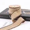 Cinta plisada de línea de gancho bilateral de color sólido accesorio para el cabello de lazo diy accesorio de tela para ropa cinta cinta creativa