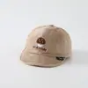 Gorro de Bebé Pingüino Pequeño Super Lindo Gorra de Pico de Pato para Bebé Estilo Celebridad de Internet Nueva Gorra de Béisbol de Pana de Ala Suave para Otoño e Invierno