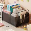 Estantería para libros, organizador móvil para mochilas de estudiantes, herramienta de almacenamiento de libros debajo del escritorio, carrito pequeño de pie, artículo útil para uso en el aula