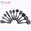 Cuchara Espátula de Cocina Personalizada Herramienta Juego de 11 Piezas de Nylon Americano para Cocina Garra para Espagueti Cortador Curvo Concha para Sopa Colador