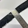 Franja de Borlas de Fileira Única de 1,2-3cm, Renda de Lado Único, Decoração Pendurada para Cortina Feita à Mão DIY, em Estoque