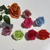 Venta al por mayor del fabricante Caja de regalo de flor inmortal de rosa de cinco capas Caja de regalo Ramo Material de decoración de flor de jabón Cabeza de flor de jabón multicolor