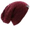 Explosiones de Comercio Exterior Suéter con Capucha para Hombre y Mujer Lana Gruesa Forrada de Polar Sombrero de Invierno con Orejeras Etiqueta de Cabeza de Tigre Tejido Sombrero para Montar