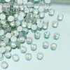 Rhinestones Grandes en Forma de Abanico, Rhinestones Redondos de Fondo Plano, Decoraciones para Uñas, Brillantes Cristales de Vidrio de Colores para Uñas, Venta al por Mayor para Uñas Postizas