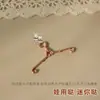 Mini Cabide de Metal para Roupas de Bonecas Artesanais DIY e Suporte de Exibição para Bonecas de Algodão