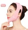 Nova atualização rosa roxo máscara de dormir máscara pequena v leve respirável uma peça entrega beleza facial pele linhas finas