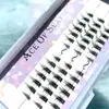Versão de quadrinhos COS do pequeno demônio cílios postiços segmentados autocolantes simulação natural cílios feitos à mão atacado