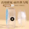 Caixa de 20 metros cordão elástico chato corda elástica linha para artesanato diy cordão de alta elasticidade resistente ao desgaste fio especial para miçangas fio para miçangas