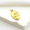 Joias Xi Ring Cruz Europeia e Americana Criativas Novas Órgãos Faciais Amor Pingente Pulseira Colar Chaveiro DIY