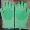 Guantes de Silicona para Lavar Platos, Guantes para Tareas Domésticas, Guantes para Lavar Platos, Artefactos Impermeables para Limpieza de Cocina, Guantes Duraderos Anti-Escaldaduras, Guantes de Limpieza