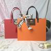 Caja de Regalo de Boda Naranja Hermes Caja de Dulces de Boda Caja de Regalo para Invitados Caja de Empaque para Regalos Caja con Cinta Venta Caliente Transfronteriza
