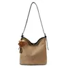 Nueva Moda Estilo Coreano Gran Capacidad Otoño e Invierno Gamuza Retro Personalizada Bolso de Viaje Bolso de Hombro Bolso Cruzado