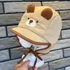Gorra de aviador piloto de invierno para niños mayores, a prueba de viento para exteriores, otoño e invierno, protección para las orejas con forro polar, cálida para niñas