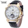 Reloj para hombre JARGAR Winner 057 Moda Casual Reloj Hueco Reloj Mecánico Automático