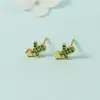 Pendientes Pequeños Sencillos y Modernos para Mujer, Pendientes de Cactus, Nuevo Estilo 2020, Frescos y Únicos, No Necesitan Quitarse al Dormir, Accesorios Compactos para Orejas