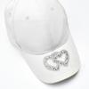 Resina Colorida Pedrería Doble Corazón Forma de Corazón Patrón de Diamantes Calientes Ropa de Moda Cristal Imagen Caliente Accesorios para Zapatos y Sombreros Al Por Mayor