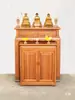 Nueva Mesa de Entrada Estilo Chino Mesa de Ofrenda Bodhisattva Mesa de Adoración Buda Mesa de Adoración Madera Maciza Gabinete Mesa Divina para Caja de Incienso Santuario Sencillo Cerca