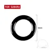 Adecuado para 13-18 Subaru Forester Anillo de Decoración para Botón de Arranque Único Pegatina Negro Piano Negro Brillante Modificación de Interior de Coche