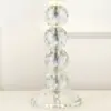 Lámpara de mesa de noche de cristal de lujo americana, nueva, estilo Chinoiserie, escandinava, lujo accesible, romántica, post-moderna, lámpara de tela decorativa para dormitorio