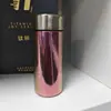 200ml Mini Garrafa Térmica Pura de Titânio Portátil para Uso Externo Copo de Bolso Antibacteriano e Conserva Frescor Presente de Negócios de Alto Padrão Garrafa Térmica