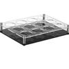 Ventas Directas de Fábrica Acrílico Engrosado Transparente Soporte para Copas de Vino Copa de Vino Extranjero Soporte para Vasos de Chupito Copa de Vino Blanco Copa para Degustación Juego al por Mayor