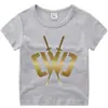 Ropa de verano de manga corta para niños Chad Wild Clay, camiseta para niños y niñas, camiseta interior, camiseta de media manga, top para niños