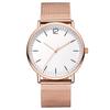 Relógio Masculino moda simples casal relógio de quartzo relógio retrô feminino pulseira de aço inoxidável à prova d'água relógio feminino