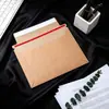 Bolsa para documentos espessa com selo de segurança autoadesivo em branco integrado, difícil de abrir, envelope expresso, bolsa para documentos de logística