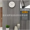 Direto da fábrica 3D tridimensional autoadesivo padrão de madeira gradeado painel adesivos de parede papel de parede sala de estar parede de fundo decoração à prova d'água à prova de umidade