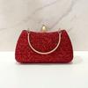 Bolsa Nova Elegante de Alta Qualidade para Mulheres: Bolsa de Banquete de Casamento, Clutch Quadrada Pequena, Vestido de Noite, Cheongsam, Bolsa Feminina Exquisita