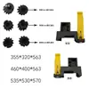 Accesorios de Rack de Carga y Descarga SMT Antiestático Venta Individual Placa Lateral de Rack Hebilla Engranaje Barra de Parada Columna