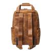 Mochila de cuero Crazy Horse retro para hombre, nueva, de fábrica transfronteriza, para viajes de montaña, de cuero genuino, de gran capacidad, para ordenador
