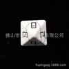 Dnd Dungeons and Dragons Juego de Mesa Poliédricos Sintéticos Gema Turquesa Blanca Siete Piezas Set Z08 Dados de Juego