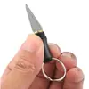 Aleación de Aluminio Mini Portátil Bolos Arte Ojal Cuchillo de Papel Colgante Cortador de Desempaque