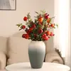 Adornos de Cerámica Jingdezhen para Sala de Estar, Arreglo Floral, Macetas Decorativas de Cerámica Estilo Chino Retro, Recipientes Hidropónicos, Macetas