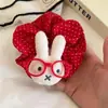 Laço de Cabelo Corda de Cabelo Coelho Miffy Desenho Animado Fofo Estilo Ins Coração de Menina de Aparência Elegante Doce Acessórios de Cabelo Novo Estilo