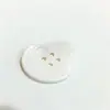 Botão de Resina Especial em Forma de Quatro Furos para Casaco de Terno nas Cores Branco, Cinza, Marrom, Dourado e Bronze Antigo