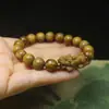 Pulseira de Contas Pixiu Buda Sandália Verde 10mm Estilo Étnico Pulseira de Sandália Acessórios para Rosário de Contas Buda Wenwan