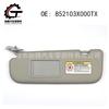852103X000TX apto para parasol izquierdo Hyundai Elantra Gris modelos 11-15 sin luces