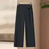 Pantalones Rectos de Cintura Alta para Mujeres de Mediana Edad y Mayores, Estilo Nuevo 2026 para Madres de Mediana Edad, Pantalones Casuales Elegantes y Versátiles para Primavera y Otoño