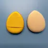 Esponja de Maquillaje tipo Borla Tamaño Pulgar, Esponja para Corrector y Maquillaje Fijo, Esponja de Cojín de Aire Malvavisco, Tamaño Mini