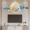 Pintura Decorativa para Pared de TV de Sala de Estar, Pintura de Paisaje, Pintura para Colgar sobre Sofá de Ciervo, Nuevo Modelo Grande 2023, Pared de Fondo de Vestíbulo