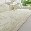 Cojín de Sofá Simple de Seda de Hielo de Nuevo Estilo 2026 para Verano, Tela de Cubierta de Sofá Fresca y Amigable con la Piel, Cojín de Asiento Irregular Antideslizante
