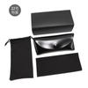 Set de Fundas de Cuero para Gafas con Impresión de Logo, Estuche Suave con Hebilla de Cuero Caja para Gafas de Sol, Caja de Embalaje para Gafas de Sol Estilo Nuevo Venta al por Mayor