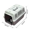 Jaula de Viaje para Gatos Mascotas, Transportadora Portátil de Mano para Gatos, Caja de Transporte Desmontable y Lavable para Perros y Gatos para Envío Transfronterizo