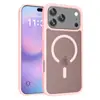 Adequado para iPhone 17 na Europa e América, Capa Skin-Feel Semi-Transparente Escudo de Prata 2.0, Capa Atacadista Transfronteiriça Fosca Magnética