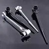 Llave de Carraca Rápida de Cola Puntiaguda, Cremallera de Engranaje Bidireccional, Soporte de Vasos, Sujetador de Viga I, Llave Automática, Llave de Carraca de Boca Abierta de Tres Vías