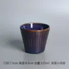 Conjunto de Chá Estilo Japonês Vintage e Xícara de Chá Cerâmica Estilo Caneca para Sopa Bebida Caneca Andorinha Doméstica Listrada Café Pequena Xícara Micro-mancha