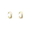Pendientes de Oro Irregulares 2025 Nuevo Estilo Popular Pendientes de Gama Alta para Mujer Diseño de Nicho Aros Únicos Accesorios Únicos para Orejas